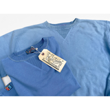 Mister Freedom® MEDALIST crewneck sweatshirt is inspired by vintage 1940s-50s classic American sweatshirts. Made in Japan from heavy weight 12 Oz. 100% cotton tubular fleeced jersey knit.