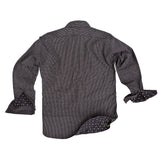 Nixon Shirt - Black Double "Calico" Twill - Warehouse
