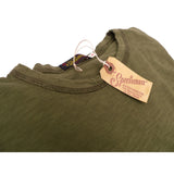 Mister Freedom® STANLEY T-shirt, 1940’s and 1950’s style tubular knit jersey tee, vintage inspired woven label, SPORTSMAN Catalog, made in USA