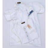 P.T. Henley "R&R" Edition with white needle-out rib neckband and "SPORTSMAN" label