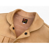 Ranch Blouse "Randall" Natural Veg-Tan Leather. Made In USA