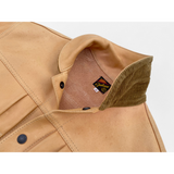 Ranch Blouse "Randall" Natural Veg-Tan Leather. Made In USA