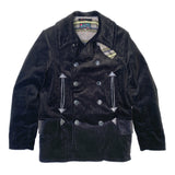 Roamer Car Coat Pattern: An original MFSC pattern, freely inspired by 1910’s -1930’s US Navy and US Coast Guard sailor wool peacoats of the early 10-button pattern, 1930’s-40’s vintage mackinaw-type outdoor coats, and blending New World and Old World flavors.