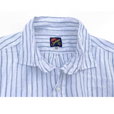 Classic spread collar with British flair