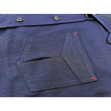 Mister Freedom Sportsmann Shirt - Double chest pockets, inverted box-pleat, red bartack accents
