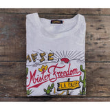 Shop Tee "Truckstop" Tubular knit (no side seams).