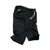 SWEATPANTS CUT-OFFS - Black