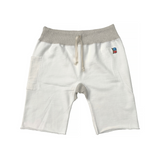 SWEATPANTS CUT-OFFS - White