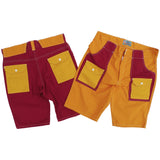 Manureva Deck Shorts - Orange Tutti Frutti
