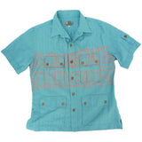 Upa Upa Shirt - Aqua - Warehouse