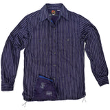 Workman Shirt - Indigo Wabash - Warehouse - Last One - Size Small